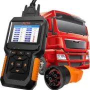 OBD2 Scanner Car Truck Code Reader Heavy Duty Diesel Diagnostic 2 in 1 Scan Tool