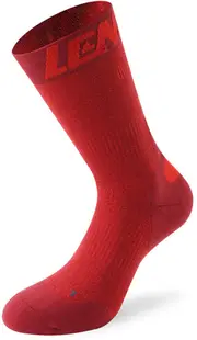 Lenz 7.0 Mid Merino Compression Socks, red, Size 42 - 44 for Men
