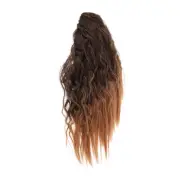 Nature Long Hair Ponytail wig Clip for Women 13.78inch Chestnut 1 Pc