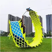 Dragon Dance 6/8/10 M Dragon Dance Props Chinese New Year Silk Dragon Traditional Outdoor Dragon Fitness Ribbon for Kids and Adults