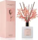 Premium Reed Diffuser Set with Preserved Baby'S Breath & Cotton Stick Sandalwood