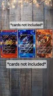 Pokemon Suicune Entei Raikou V GG38 GG36 GG41Crown Zenith Custom Display Cases