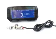 Universal 12V 12000RPM Motorcycle LCD Digital Speedometer Backlight Odometer NEW