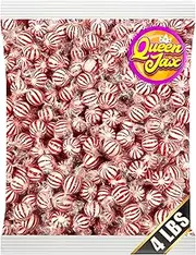 Peppermint Jumbo Mints - 4 Pound Bag - Bulk Jumbo Mints - Individually Wrapped Candies