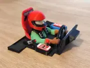 Driver Figure Set For Tamiya Grasshopper 1 Rc Buggy