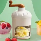 Stainless Steel Blade Shaved Ice Machine With Tray Ice Snow Shaver Summer