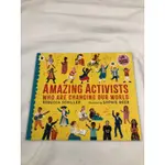 全新 國外帶回AMAZING ACTIVISTS WHO ARE CHANGING OUR WORLD