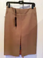 $1495 Dolce and Gabbana NWT Camel Skirt Size 40