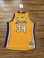 MITCHELL & NESS NBA AUTHENTIC JERSEY LA LAKERS 00 SHAQUILLE O'NEAL 48 XL