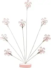 Photo Tree Holder, Metal Picture Clip Stand, 8 Branch Display, 10.04 Inches with Tabletop Base, Creative Centerpiece for Wedding, Holiday, Birthday Party, Home Decoration