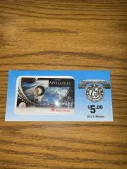1995 GTI Telecard $5 Apollo 13 Phone Card New Sealed Vintage