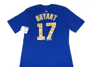 Rare Kris Bryant Chicago Cubs Baseball Jersey T-Shirt New! NWT Youth LARGE 14 16