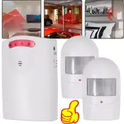 Wireless PIR Motion Sensor Security Alarm System Home Driveway Garage Shed AUS