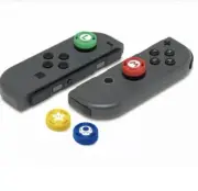 Thumb Stick Grips Joystick Cap Cover Analog for Switch/ 4PCS/Pack- Mario/Odyssey