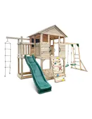 [Lifespan Kids] Kingston Cubby House with Slide 2.2m in Green