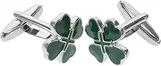 [WESIEVYA] Men's Cufflinks Irish Fashionable Cuff Accessories for St. Patricks Day