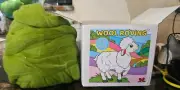 Wool Roving 14.1oz Needle Felting Chunky Yarn Fiber Top For Hand Spinning 400g