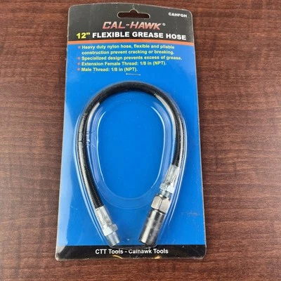 12" INCH FLEXIBLE GREASE GUN HOSE