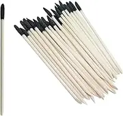 Maxmoral 30PCS 5.4 Inch Matchstick Model Wooden Hobby Sanding Rod Fine Frosting Rods Frosted Branch Nail Care Tool for Plastic Models