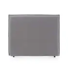Slipcover Bedhead Double Size Linen Upholstered Headboard Wolf Grey Juno