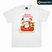 在飛比找蝦皮購物優惠-Bearstix Tshirt 聖誕聖誕 T 恤聖誕老人 T