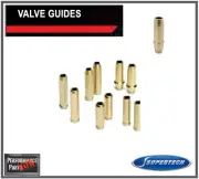 Supertech Oversize Valve Guides For Mitsubishi 4G63 4G63T Eclipse EVO 8 9 DSM (for: Mitsubishi)