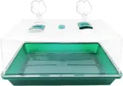 Propagator With Humidity Vents Domesheavy Duty Growing Tray Mini Greenhouse For