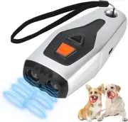 Ultrasonic Pet Training Device, 3 in 1 Dual Sensor anti Barking Device
