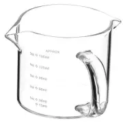 Espresso Measuring Cup, 150ML/ 5OZ Double Spouts Measuring Cup with Dual