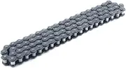KGKMTHPHZG 0.5/1.5/5Meter 04C Roller Chain/Chain Links Connector Industrial Transmission Chain Full/Half Links Carbon Steel(0.5 Meter)