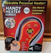 Personal HANDY HEATER Neckband USB Rechargeable NIB Lightweight Personal Heater