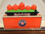 Lionel 2028160 Illuminated Jack O Lantern Flat Car “ BEAUTIFUL “