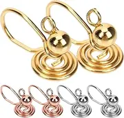 [Beavorty] 6Pcs Non Pierced Spiral Clip Earrings for Women Ear Elegant Design for Keloids and Cartilage Comfortable Pressure Earrings for Non Pierced Ears