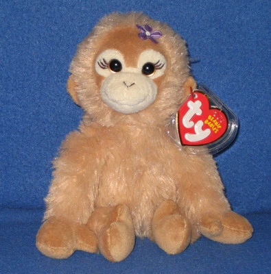 TY MISSY the ORANGUTAN BEANIE BABY - MINT with MINT TAGS