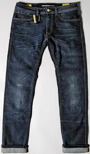 Spidi Denim Qualifier Slim Fit Motorcycle Jeans, blue, Size 32 for Men