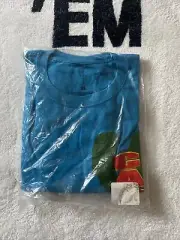 TRAVIS SCOTT x MCDONALD'S CACTUS JACK ALL AMERICAN '92 II TEE SIZE XL SAPPHIRE