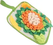 YARNOW Bunny Foraging Mat: Washable Pet Feeding Mat for Rabbits and Hamsters - Foraging Toy to Enhance Nosework Skills - Nosework Feeding Pad