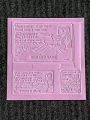 ECONOMY TRACTOR W/ SNOW BLOWER AD MAT PRINT MOLD PLATE FOR NEWSPAPERS OR FLYERS