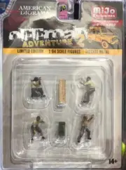 1:64 DIECAST FIGURE SET Off Road Adventure 2 * AD-76496MJ