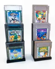 Stepped Display Stand for Gameboy and Gameboy Color Game Cartridges - DMG GBC