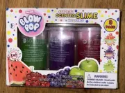 NIP Charms Blow Pop Assorted Scented Slime Pack of 3 Watermelon Grape Sour Apple