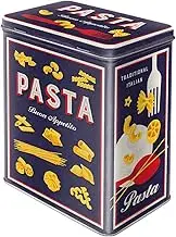 Nostalgic-Art Retro Storage Jar L, 3 L, Pasta Variety - Gift Idea for the Kitchen, Large Tin Tin, Vintage Design