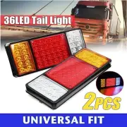 2x 36 LED Tail Lights Stop Indicator Reverse Lamp 12V Trailer Truck UTE Light AU