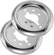 DECOMELODY 2pcs Griddle Grills Gas Stove Knob Base Durable Replacement for BBQ Outdoor Cooking Easy Installation Compatible Various Cooktops