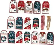 Ipetboom 1 Set Christmas Label Christmas Merry Christmas Tag Christmas Decor Christmas Plushies Claus Decoration Christmas Presents Decor Cards Tags Red Paper