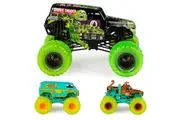 Monster Jam, Curse of The Gasoline 3-Pack of Official Exclusive Die-Cast Trucks
