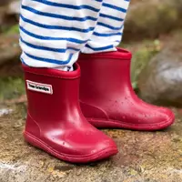 在飛比找momo購物網優惠-【Treegrandpa】兒童雨鞋-紅色(雨鞋)