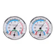 Mini Indoor Thermometer Hygrometer 2 in Temperature Analog Humidity