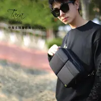 在飛比找momo購物網優惠-【AXIO】Tara Waistbag 休閒多隔層側肩包(A