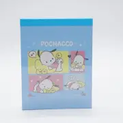 Sanrio Pochacco 2023 Mini Memo Pad (2 Designs) 100 Sheets Made in JAPAN